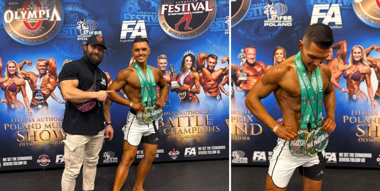 „Narodził się” nowy MISTRZ kulturystyki – Bartłomiej Żmuda Trzebiatowski