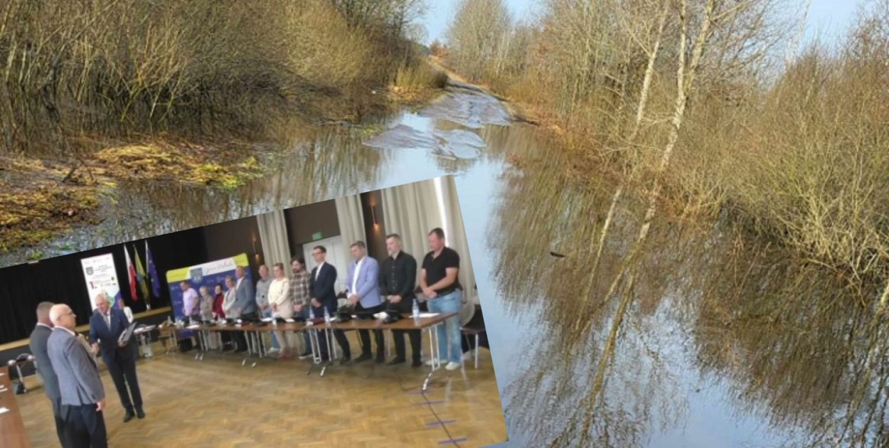 Podczas sesji Rady Gminy w uroczystej oprawie podziękowano staroście za modernizację drogi powiatowej do Rokit