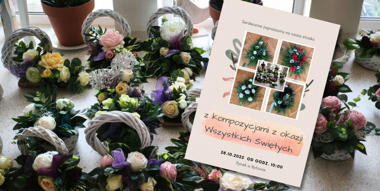 Warsztaty Terapii Zajęciowej zapraszają na rynek po zakup świątecznych stroików