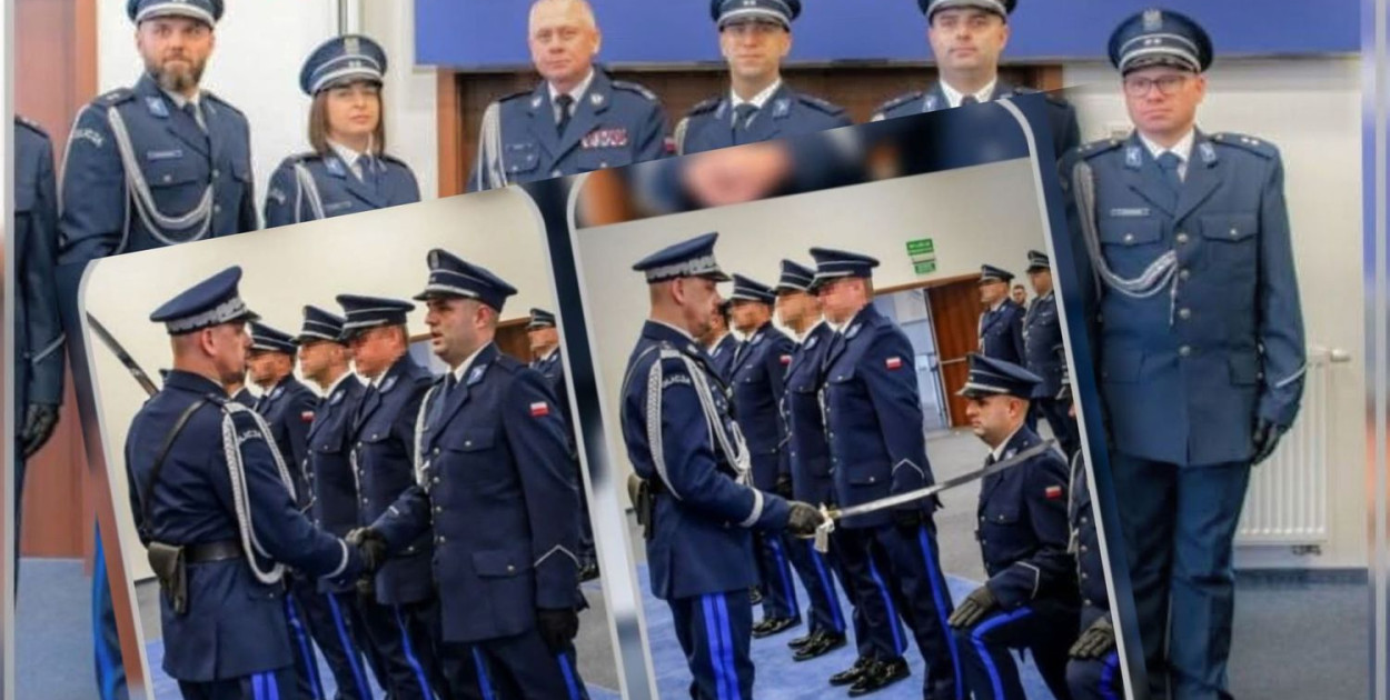 Damian Chamier Gliszczyński awansował na stopień podkomisarza