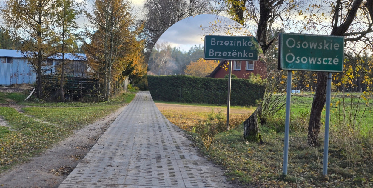 Leśna droga łącząca wieś Osowskie z Brzezinką być może będzie udostępniona do ruchu publicznego