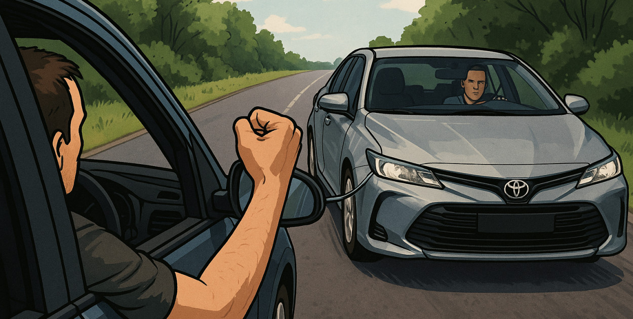 W pobliżu Chomic doszło do incydentu drogowego