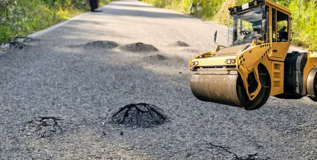 Według krytyków te wybrzuszenia na nawierzchni ścieżki rowerowej mogły doprowadzić do śmierci mężczyzny