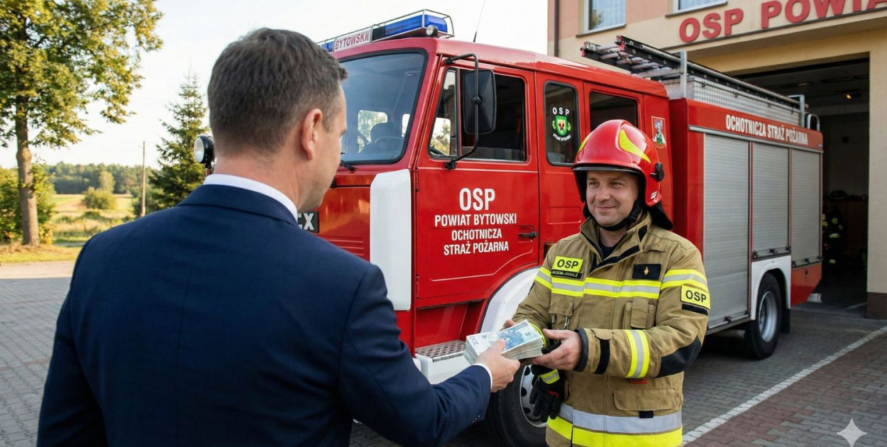 Powiat bytowski uruchomił kolejną edycję specjalnego programu wsparcia dla jednostek OSP