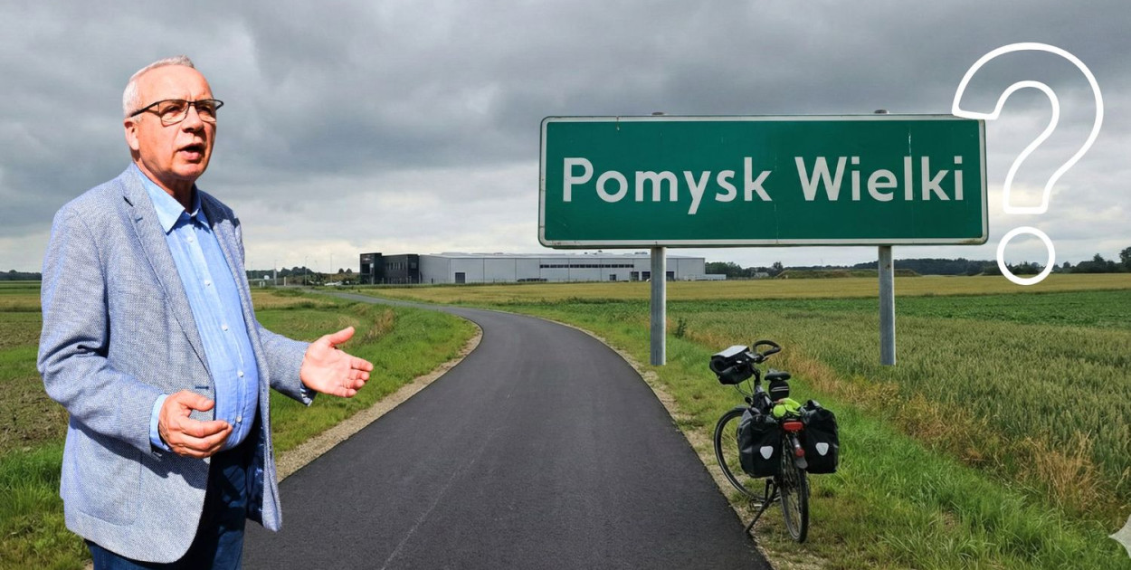 Radny Ryszard Sylka wolałbym budowę ścieżki rowerowej w kierunku Pomyska Wielkiego