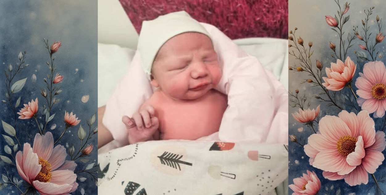 Antonina - pierwsza mieszkanka powiatu bytowskiego urodzona w 2026 roku