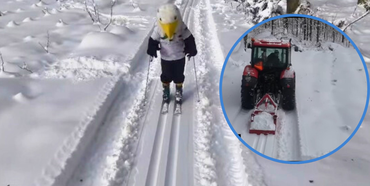 W Parchowie wyznaczono 6 km pętlę narciarską