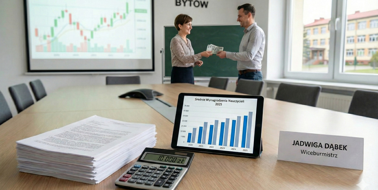 Nauczyciele w Bytowie zarabiają średnio 10 tysięcy złotych