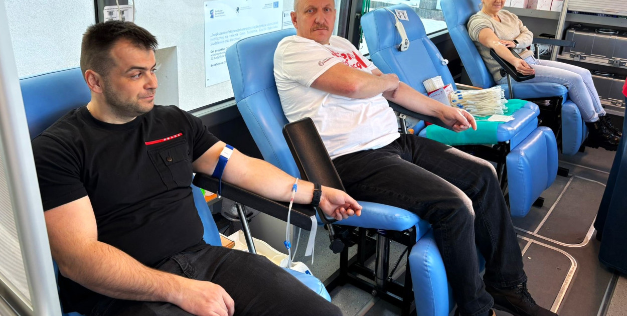 Walentynkowa FALA DOBRA w Tuchomiu. Krwiodawcy znów na medal