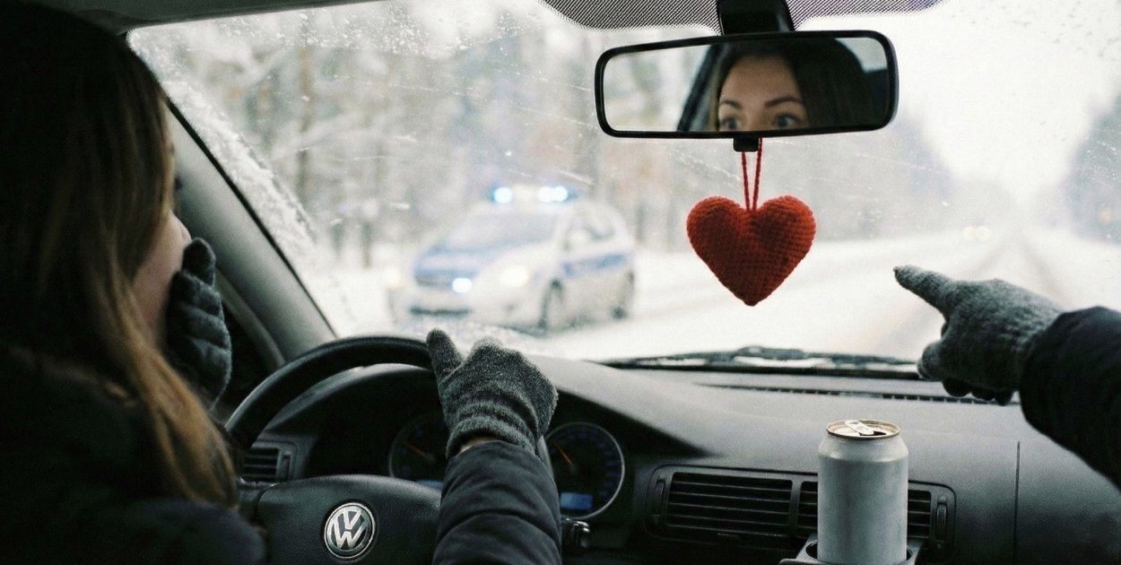 Walentynkowy szofer na podwójnym gazie. "To tylko leki na spirytusie!"