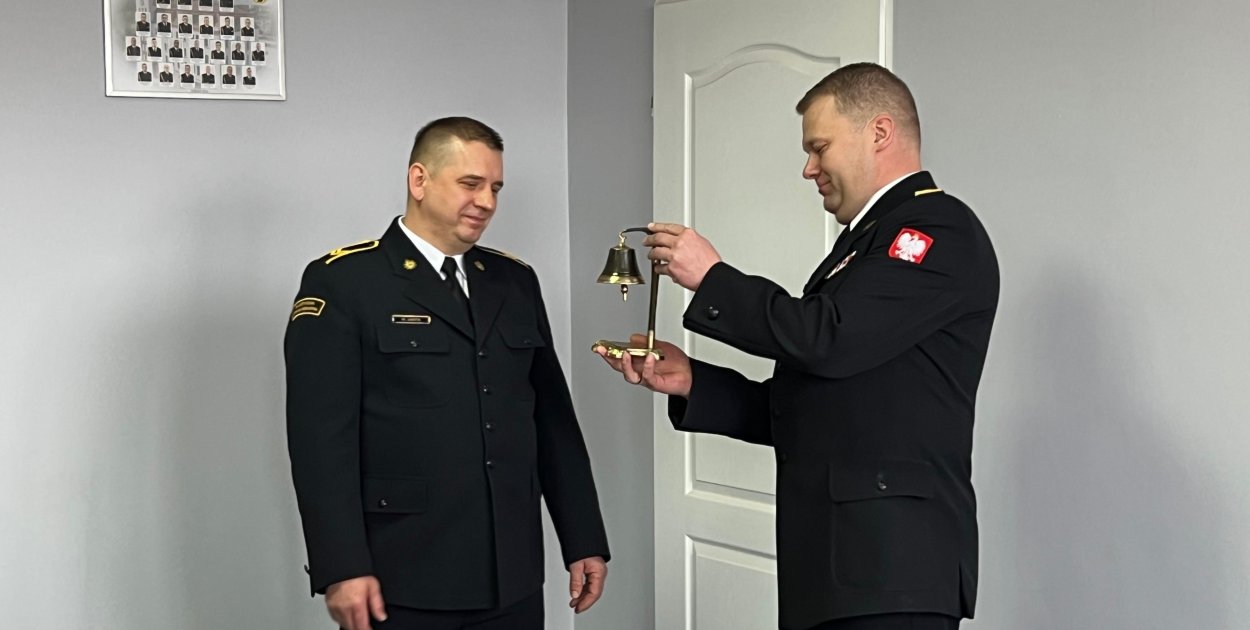 Na emeryturę po 24 latach służby. Pożegnanie dowódcy JRG z Bytowa!