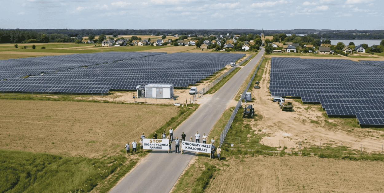 Gigantyczna farma fotowoltaiczna CORAZ BLIŻEJ. PIENIĄDZE czy krajobraz?