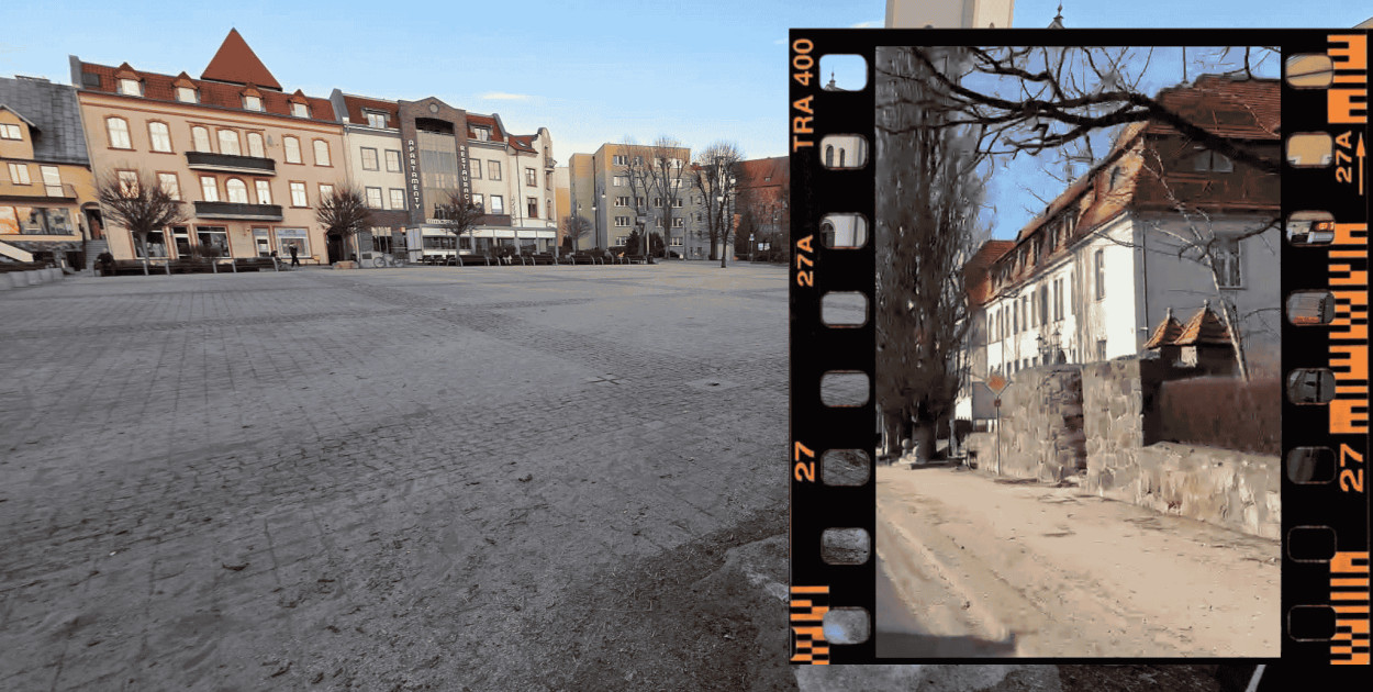 ŚMIECI W CENTRUM, PIASKOWNICA NA RYNKU. Bytów czeka na wielkie sprzątanie