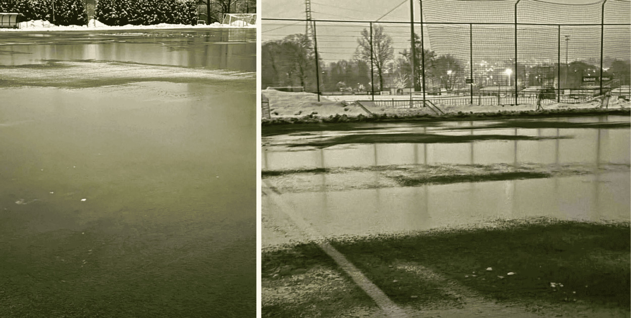 Basen na boisku zamiast murawy. Czy bytowski sport „TONIE”?