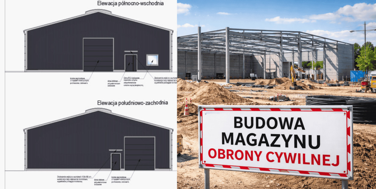 Magazyn obrony cywilnej coraz bliżej. Bytów otworzył 13 ofert