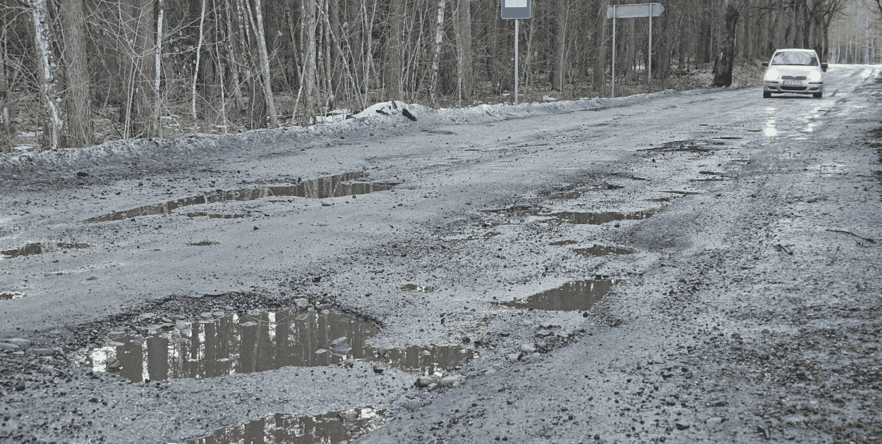Nie będzie MODERNIZACJI drogi Gogolewo – Podkomorzyce. Powiat nie dostał pieniędzy