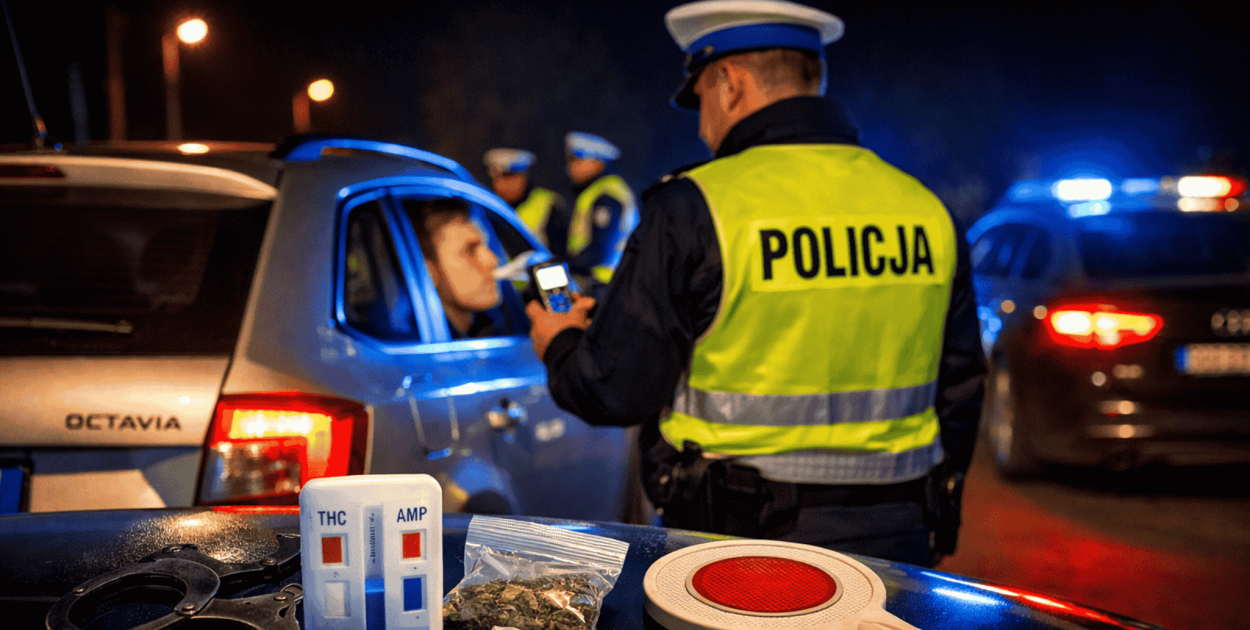 Świąteczny weekend bez wypadków. Policja łapała pijanych i odurzonych