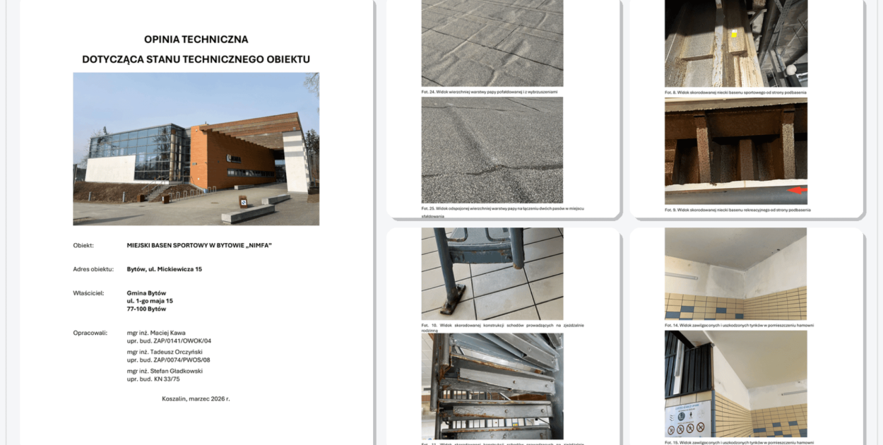 Działa, ale sypie się od środka. Audyt UJAWNIA prawdziwy stan basenu Nimfa