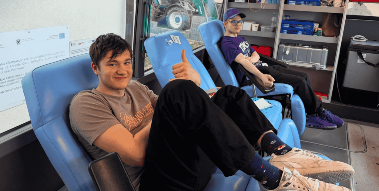 Ponad 12 litrów krwi oddane w Tuchomiu. Pokazują, że potrafią POMAGAĆ