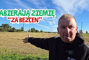 NIE TĘDY DROGA. Ścieżką rowerową zabiorą mu ziemię